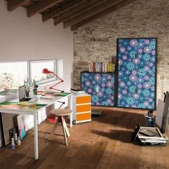 EasyOffice by Paperflow Rollladenschrank easyOffice - Papier Peints XII - Dunkelblau -Möbel Verkäufe 2024 rollladenschrank easyoffice papier peints xii dunkelblau 3512425