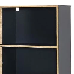 Germania Schiebetürenregal Mingle II - Anthrazit/Eiche Sonoma Dekor -Möbel Verkäufe 2024 schiebetuerenregal mingle ii anthrazit eiche sonoma dekor 5029420