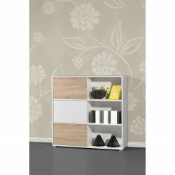 Germania Schiebetürenregal Mingle II - Weiß/Eiche Sonoma Dekor 29 Germania Schiebetürenregal Mingle II - Weiß/Eiche Sonoma Dekor -Möbel Verkäufe 2024 schiebetuerenregal mingle ii weiss eiche sonoma dekor 5029200