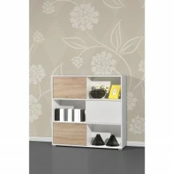 Germania Schiebetürenregal Mingle II - Weiß/Eiche Sonoma Dekor 37 Germania Schiebetürenregal Mingle II - Weiß/Eiche Sonoma Dekor -Möbel Verkäufe 2024 schiebetuerenregal mingle ii weiss eiche sonoma dekor 5029212