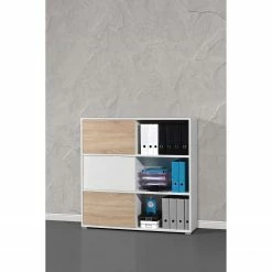 Germania Schiebetürenregal Mingle II - Weiß/Eiche Sonoma Dekor 40 Germania Schiebetürenregal Mingle II - Weiß/Eiche Sonoma Dekor -Möbel Verkäufe 2024 schiebetuerenregal mingle ii weiss eiche sonoma dekor 5029224