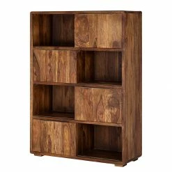 Ars Natura Schiebetürenregal Trangle - Sheesham massiv -Möbel Verkäufe 2024 schiebetuerenregal trangle sheesham massiv 702702