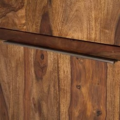 Ars Natura Schiebetürenregal Trangle - Sheesham massiv -Möbel Verkäufe 2024 schiebetuerenregal trangle sheesham massiv 702722