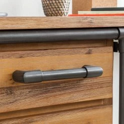 Ars manufacti Schreibtisch Atelier - Akazie teilmassiv / Metall - Akazie / Schwarz -Möbel Verkäufe 2024 schreibtisch atelier akazie teilmassiv metall 4040220