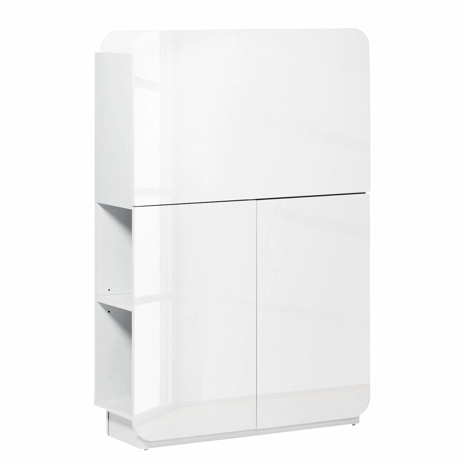 Jahnke Sekretär CU Culture MC - Hochglanz Weiß / Weiß 7 Jahnke Sekretär CU Culture MC - Hochglanz Weiß / Weiß – Bild 5