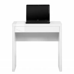 Jahnke Schreibtisch Cu-Libre 80 - Hochglanz Weiß -Möbel Verkäufe 2024 schreibtisch cuuba libre 80 hochglanz weiss 3457597