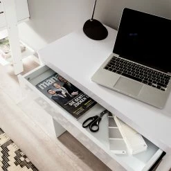 Jahnke Schreibtisch Cu-Libre 80 - Hochglanz Weiß -Möbel Verkäufe 2024 schreibtisch cuuba libre 80 hochglanz weiss 3457605