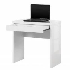 Jahnke Schreibtisch Cu-Libre 80 - Hochglanz Weiß -Möbel Verkäufe 2024 schreibtisch cuuba libre 80 hochglanz weiss 3457625