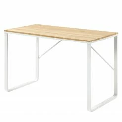 Fredriks Schreibtisch Fertilia - Pappel Dekor / Weiß
