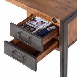 Ars manufacti Schreibtisch Manchester II - Akazie massiv/Metall -Möbel Verkäufe 2024 schreibtisch manchester ii akazie massiv metall 4875928