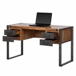 Ars manufacti Schreibtisch Manchester II - Akazie massiv/Metall -Möbel Verkäufe 2024 schreibtisch manchester ii akazie massiv metall 4875932