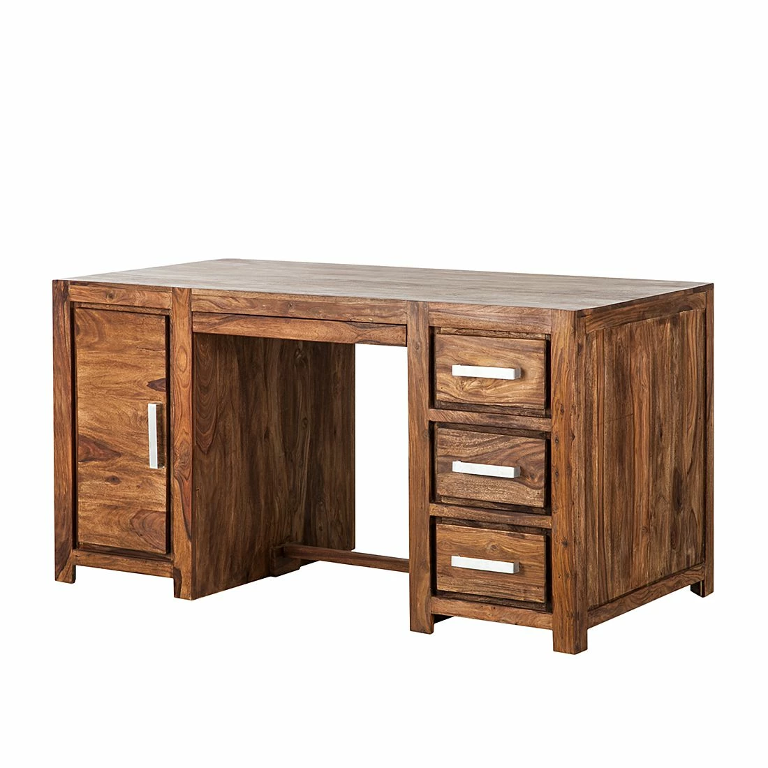 Ars Natura Schreibtisch Ohio - Sheesham massiv - gewachst 3 Ars Natura Schreibtisch Ohio - Sheesham massiv - gewachst