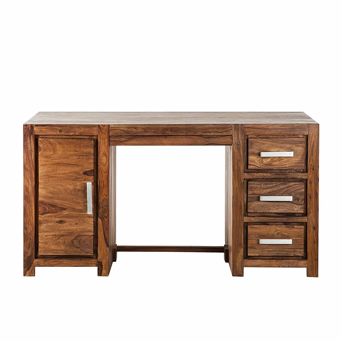 Ars Natura Schreibtisch Ohio - Sheesham massiv - gewachst 5 Ars Natura Schreibtisch Ohio - Sheesham massiv - gewachst – Bild 3