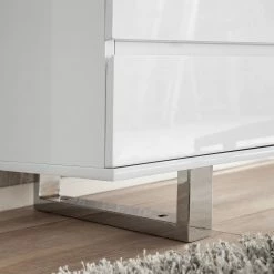 Fredriks Schreibtisch Paddington II - Hochglanz Weiß lackiert - mit 1 Container -Möbel Verkäufe 2024 schreibtisch paddington hochglanz weiss lackiert mit 1 container 3375785