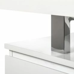 Fredriks Schreibtisch Paddington II - Hochglanz Weiß lackiert - mit 1 Container -Möbel Verkäufe 2024 schreibtisch paddington hochglanz weiss lackiert mit 1 container 3375797