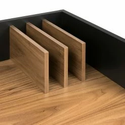 Temahome Schreibtisch Volga - Walnuss / Schwarz -Möbel Verkäufe 2024 schreibtisch volga 3605249