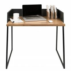 Temahome Schreibtisch Volga - Walnuss / Schwarz -Möbel Verkäufe 2024 schreibtisch volga 3605265