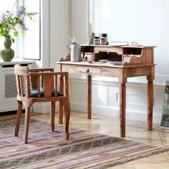 Wolf-Möbel Sekretär Bombay I - Sheesham massiv - Natur -Möbel Verkäufe 2024 sekretaer bombay i sheesham massiv natur 2896905