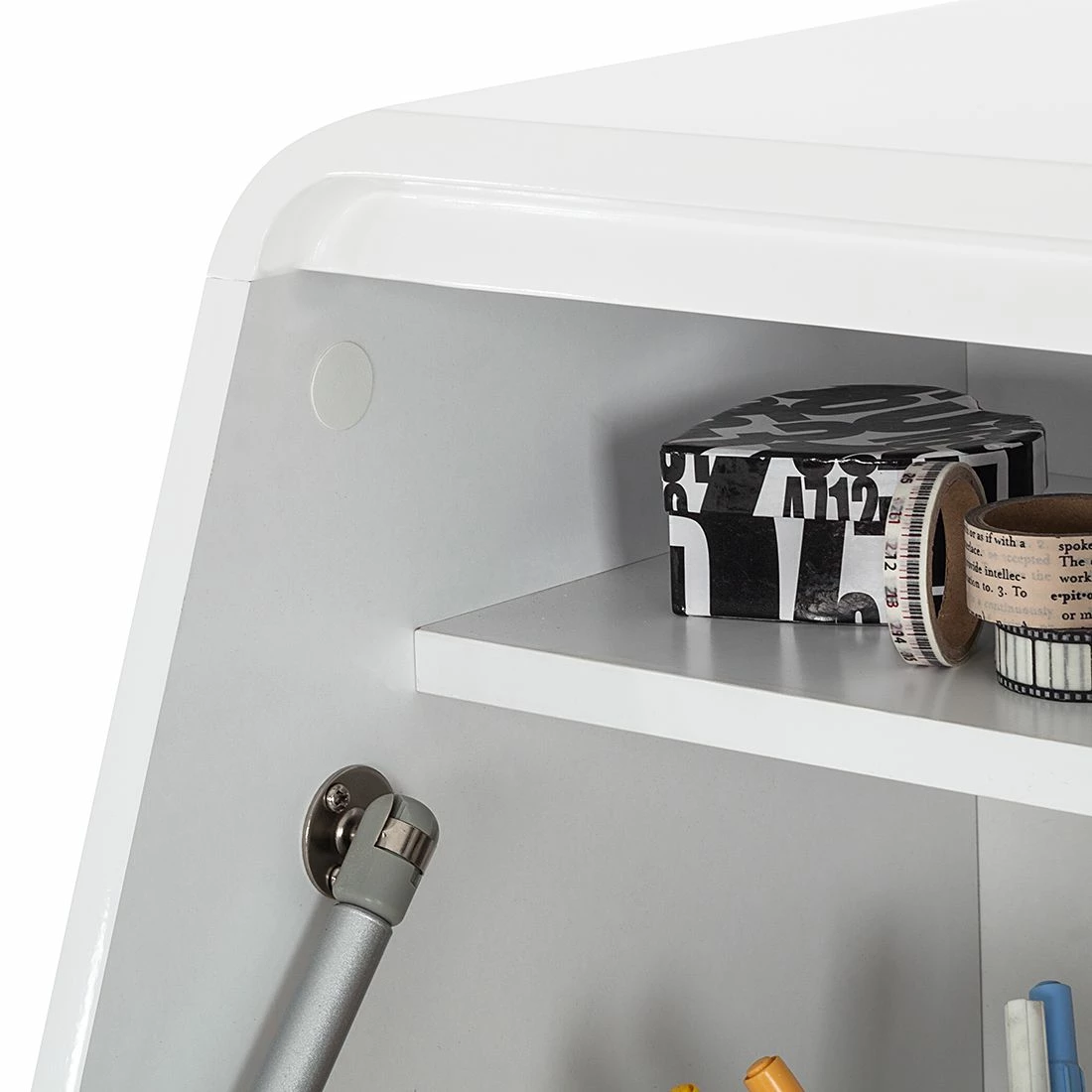 Jahnke Sekretär Cuuba Curve C 10 - Hochglanz Weiß 11 Jahnke Sekretär Cuuba Curve C 10 - Hochglanz Weiß – Bild 9