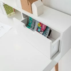 Mørteens Sekretär Lindholm - Weiß -Möbel Verkäufe 2024 sekretaer lindholm weiss eiche massiv 4012804