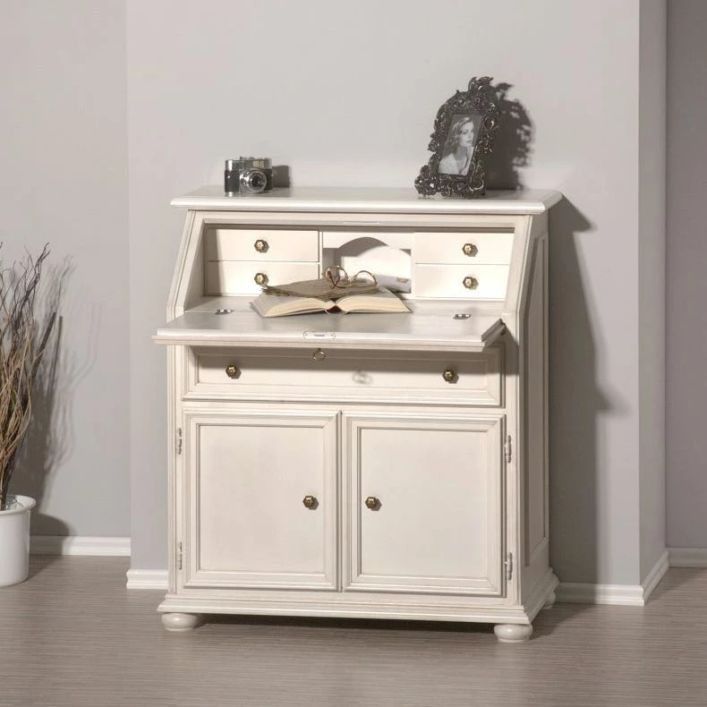 Montreux Sekretär Palermo - Antikweiß 4 Montreux Sekretär Palermo - Antikweiß – Bild 2