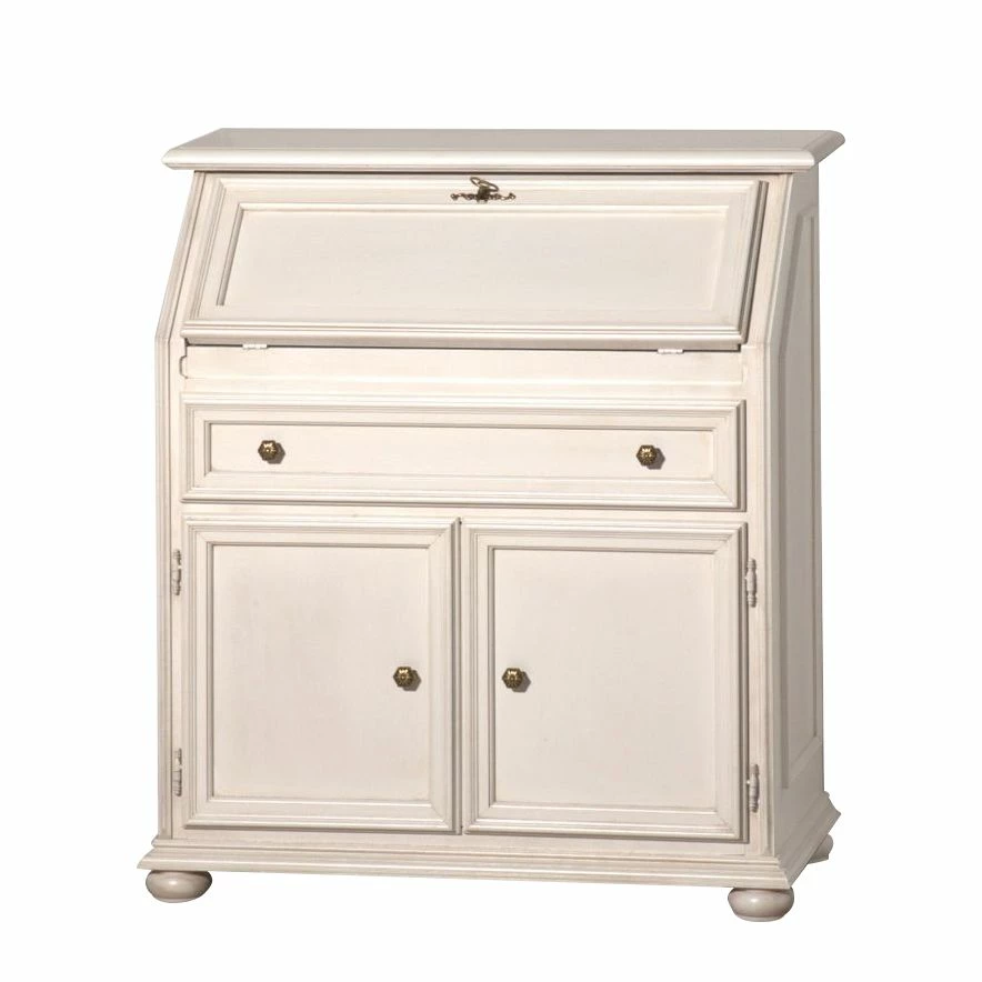 Montreux Sekretär Palermo - Antikweiß 3 Montreux Sekretär Palermo - Antikweiß