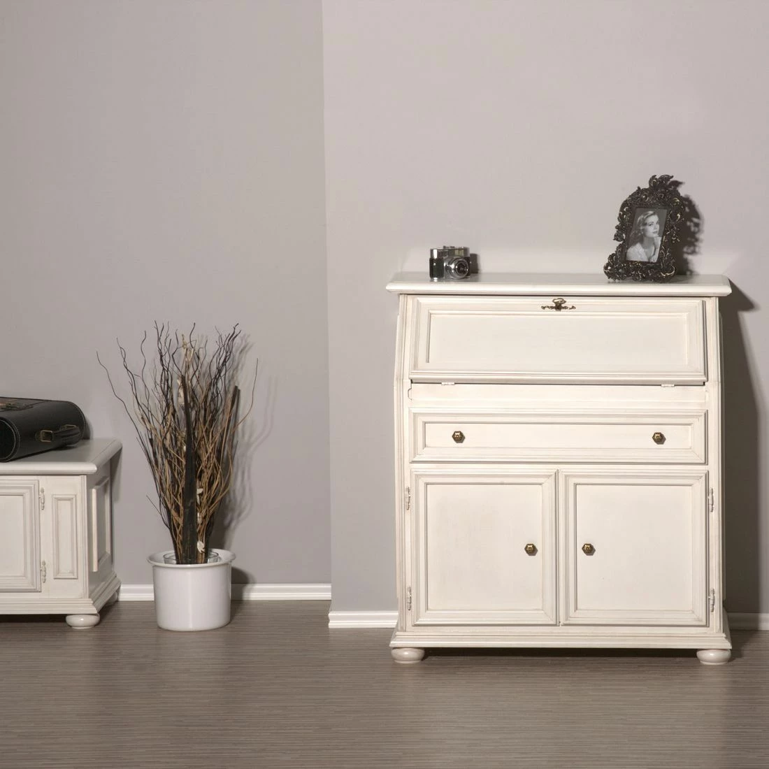 Montreux Sekretär Palermo - Antikweiß 9 Montreux Sekretär Palermo - Antikweiß – Bild 7