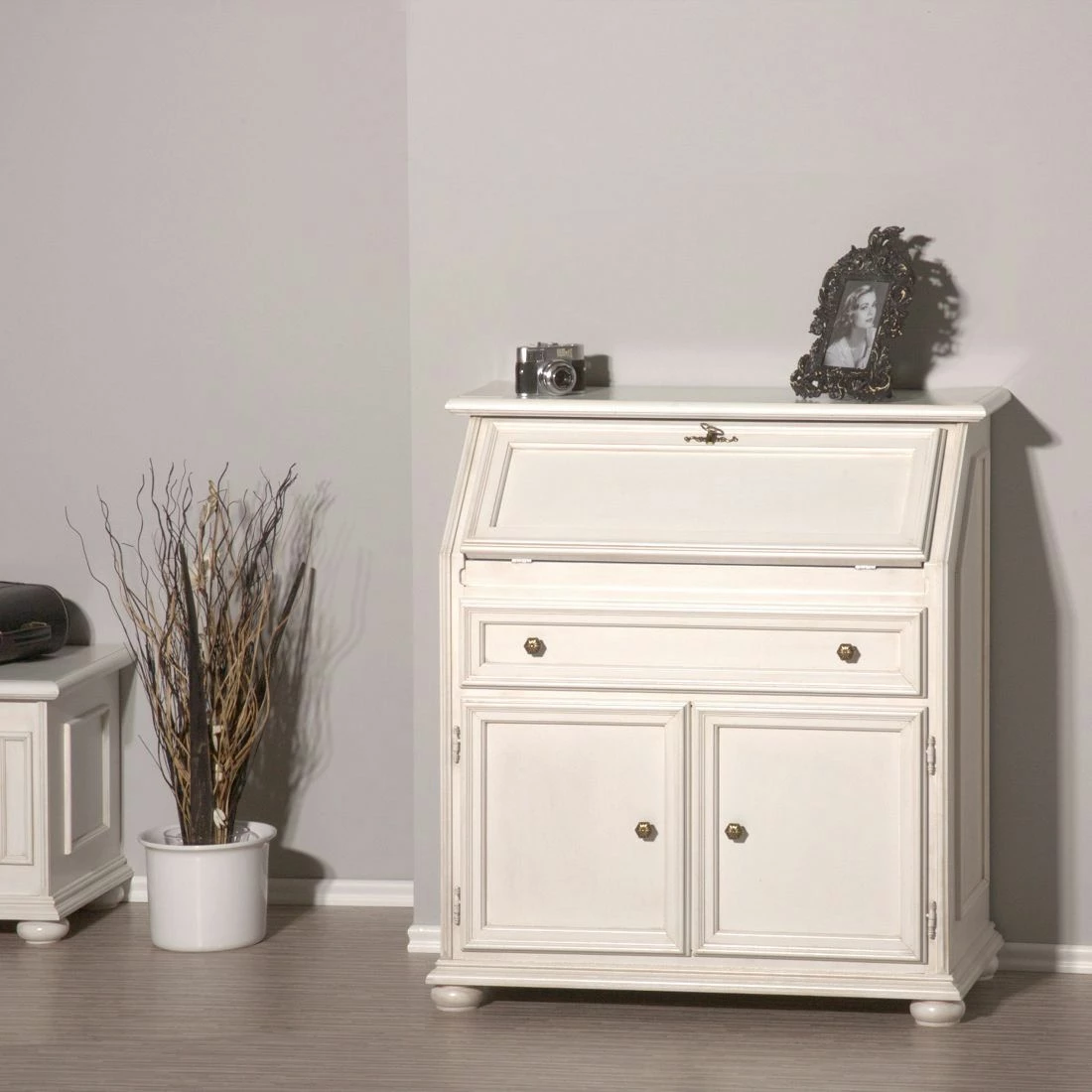 Montreux Sekretär Palermo - Antikweiß 10 Montreux Sekretär Palermo - Antikweiß – Bild 8