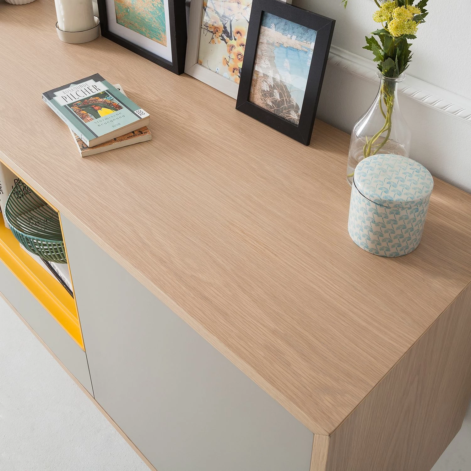 Studio Copenhagen Sideboard Caspito - Hellgrau / Eiche 12 Studio Copenhagen Sideboard Caspito - Hellgrau / Eiche – Bild 10