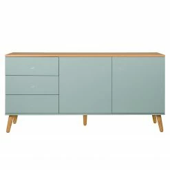 Tenzo Sideboard Dot I - Mint -Möbel Verkäufe 2024 sideboard dot i eiche teilmassiv mint 4148676