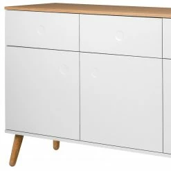Tenzo Sideboard Dot II - Weiß -Möbel Verkäufe 2024 sideboard dot ii eiche teilmassiv weiss 4148704