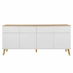 Tenzo Sideboard Dot II - Weiß -Möbel Verkäufe 2024 sideboard dot ii eiche teilmassiv weiss 4148712