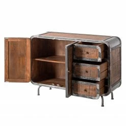 Ars manufacti Sideboard Wharton I - Akazie teilmassiv / Stahl -Möbel Verkäufe 2024 sideboard wharton i mango teilmassiv stahl 5212048