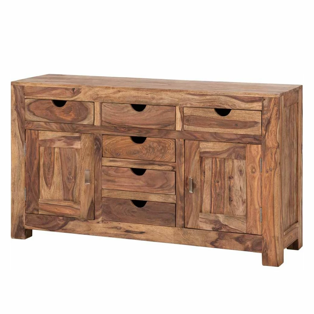 Wolf-Möbel Sideboard Yoga II - Sheesham massiv - Natur 3 Wolf-Möbel Sideboard Yoga II - Sheesham massiv - Natur