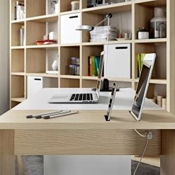 Temahome Schreibtisch Zoelen - Matt Weiß / Eiche -Möbel Verkäufe 2024 temahome buero 05 01 2017 4318672