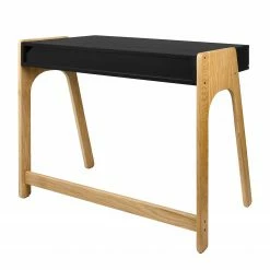 Temahome Schreibtisch Strömsund - Matt Schwarz / Eiche -Möbel Verkäufe 2024 temahome buero 05 01 2017 4318900