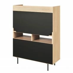 Temahome Sekretär Lomborg - Eiche / Matt Schwarz -Möbel Verkäufe 2024 temahome buero 05 01 2017 4318956