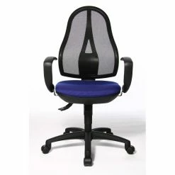 Topstar Drehstuhl Open Point SY - Kunstfaser / Mesh - Royalblau / Schwarz -Möbel Verkäufe 2024 topstar open point drehstuhl royalblau m ts ast opt ryb 1