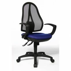 Topstar Drehstuhl Open Point SY - Kunstfaser / Mesh - Royalblau / Schwarz -Möbel Verkäufe 2024 topstar open point drehstuhl royalblau m ts ast opt ryb 2