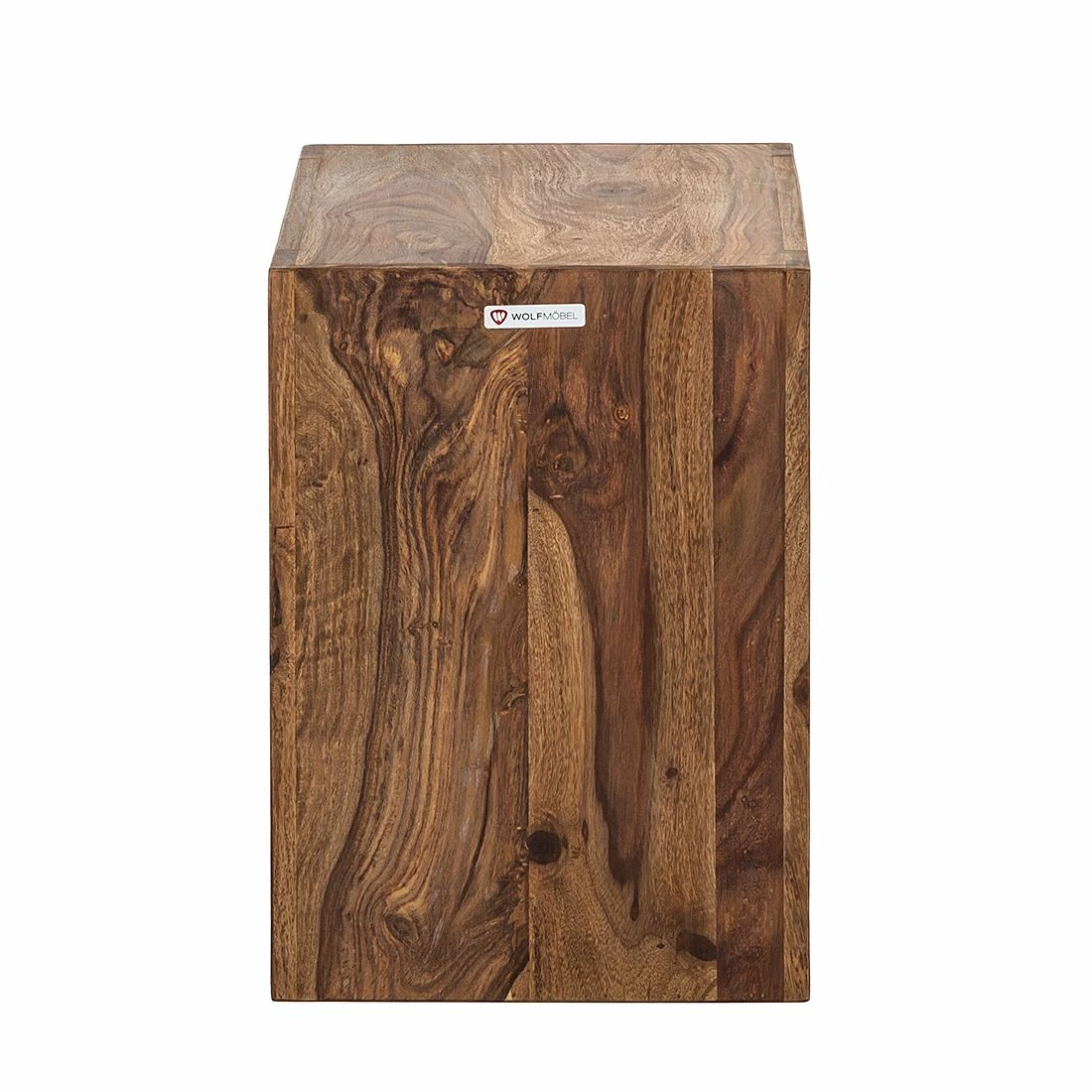 Wolf-Möbel Würfel Yoga - Sheesham massiv - Natur 6 Wolf-Möbel Würfel Yoga - Sheesham massiv - Natur – Bild 4