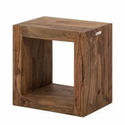 Wolf-Möbel Würfel Yoga - Sheesham massiv - Natur