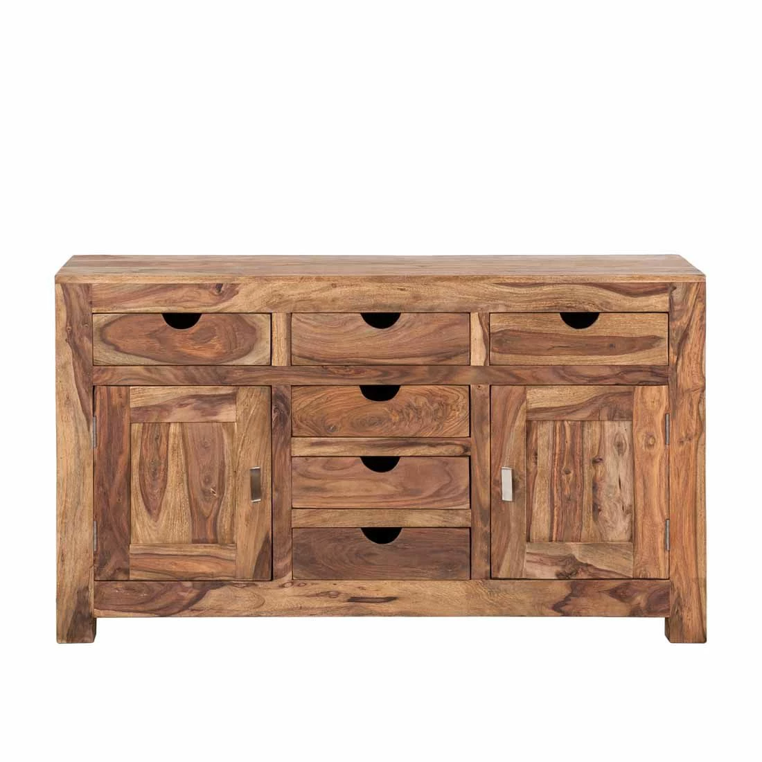 Wolf-Möbel Sideboard Yoga II - Sheesham massiv - Natur 8 Wolf-Möbel Sideboard Yoga II - Sheesham massiv - Natur – Bild 6