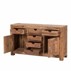Wolf-Möbel Sideboard Yoga II - Sheesham massiv - Natur 22 Wolf-Möbel Sideboard Yoga II - Sheesham massiv - Natur -Möbel Verkäufe 2024 yoga kommode sheesham holz geoelt 6 schubladen 1240612